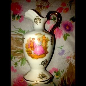 Bardet Limoges France Jug Carafe Vase